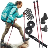 Teleskopické palice NORDIC WALKING, 2 ks