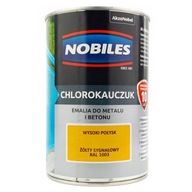 Chlorovaná guma Nobiles, signálna žltá, 0,9l