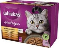 Whiskas Poultry Delicacies želé pre mačku 12x85g