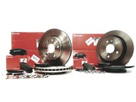 BREMBO DISKY+DESTIČKY PREDNÉ+ZADNÉ OPEL INSIGNIA 296MM