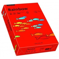 Kopírovací papier do tlačiarne A4 80g červený RAINBOW