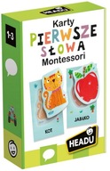 Prvé slová vek Montessori 1-3 HEADU