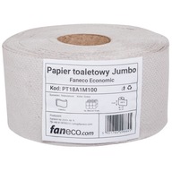 Toaletný papier Faneco 12 ks 1W 100 m recyklovaný papier