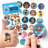 SET NÁLEPKY + KVALITA TETOVANIA PAW PATROL