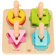 TOOKY TOY GEOMETRICKÉ POSTAVY Puzzle