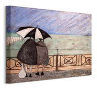 Obraz na plátne Sam Toft Mustards pri mori 50x40 cm