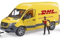 BRUDER 02671 Mercedes Benz Sprinter DHL s figúrkou