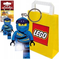 LEGO NINJAGO KEYRING LED BATERKA JAY KEYRING + DARČEKOVÁ TAŠKA