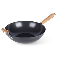 Panvica CANTONES WOK, oceľová, čínska, hlboká, na ázijské jedlá, 32 cm