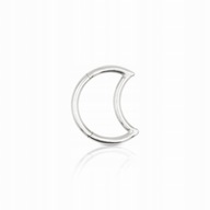 Titánový kliker mesiac. Daith Septum 1.2/8