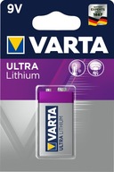 1X VARTA LITHIUM PROFESSIONAL 9V (BLISTER)