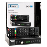 DEKODÉR POZEMNÝ TV TUNER HD DVB-T2 HEVC H.265