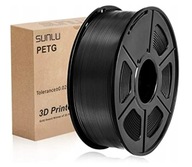 FILAMENT SUNLU PET-G ČIERNA 1kg