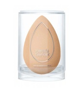 Hubka na make-up Beauty Blender, odtiene hnedej a béžovej