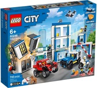 LEGO CITY 60246 POLICAJNÁ STANICA AUTO ŠTÍTKA