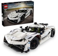 LEGO Technic 42184 Biele hyperauto a elektronická kniha Koenigsegg Jesko Absolut 4v1