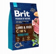 BRIT Premium Sensitive jahňacina a ryža 3 kg