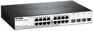 Prepínač D-Link DGS-1210-20 16x10/100/1000 Mb/s SFP