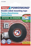 Montážna páska Powerbond 19 mm x 1,5 m pre vonkajšie použitie