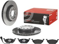 BREMBO DISK + PODLOŽKY PREDNÉ AUDI A3 8P 280MM