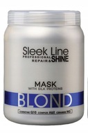 STAPIZ Sleek Line blond hodvábna maska ​​1000 ml