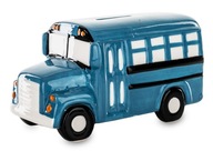 Modrá dekorácia do autobusu prasiatka