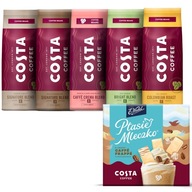 Costa Coffee Bright Crema Coffee Beans 5x500g