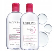 Bioderma Sensibio H2O micelárna fluidná čistiaca micelárna voda 500 ml x2