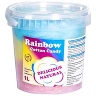 Farebná dúhová cukrová vata Rainbow Cotton Candy