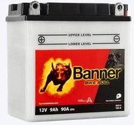 BANNER BICYKEL BULL BATÉRIA 9AH 90A 12V L+