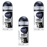 Nivea Invisible Power Deo pánsky roll-on - antiperspirant 3 x 50 ml