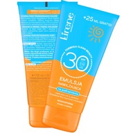 LIRENE EMULZIA NA OPAĽOVANIE SPF 30 150+25ml ZADARMO