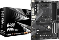 B450 PRO4 R2.0 AM4 základná doska 4DDR4 DP/HDMI M.2 USB3.2 ATX