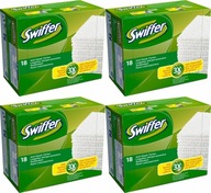 Swiffer suché utierky na zachytávanie prachu 18ks x4