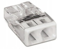 Konektor 2x 2,5mm WAGO 2273-202 mini biely