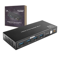 Prepínač KVM USB + HDMI 2/1 8K 60Hz