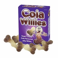 Gumičky v tvare penisu - Cola Willies