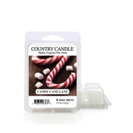 Candy Cane Lane - Country Candle - vonný vosk 64 gramov