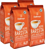 Dallmayr Caffe Crema Forte zrnková káva 1kg x4