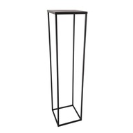 STOJAN NA KVETY STOJAN LOFT KOV BLACK MASIV 100cm