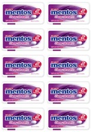 Mentos Clean Breath Berry Mint pastilky 10x21g