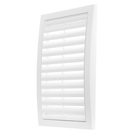 PVC ventilačná mriežka so sieťovinou 180x250mm