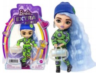 Bábika Barbie Extra Minis modré vlasy HGP65