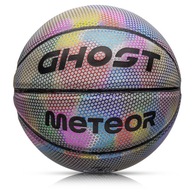 Basketbalový Meteor r 7 žiariaci holografický basketbal