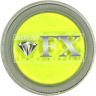 NEON žltá UV farba na tvár a telo Diamond FX