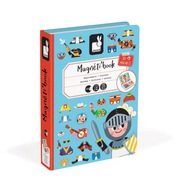 Magnetické puzzle kostýmy pre chlapca Magnetibook