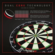 Dvojjadrový terč na šípky Winmau Blade 6