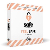 SAFE - Kondómy Feel Safe Ultra Thin (36 ks)