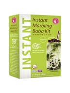 Instantný Bubble Tea Set Boba Milk Tea Matcha Flavor 4x60G