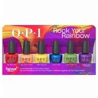 OPI Nail Lacquer Rock Your Rainbow sada klasických lakov na nechty v dúhových farbách